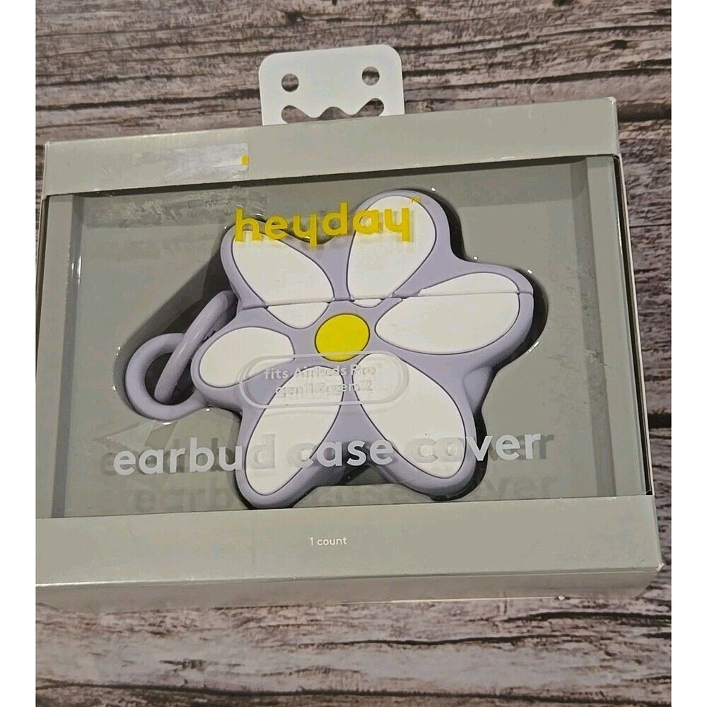 Apple AirPods Daisy Case - heyday™ - Soft Purple New-Sealed (194)